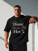 Home Starts with her T-Shirt