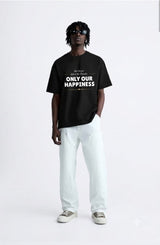 She Never Asked for Thanks. Only Our Happiness. T-Shirt - Black